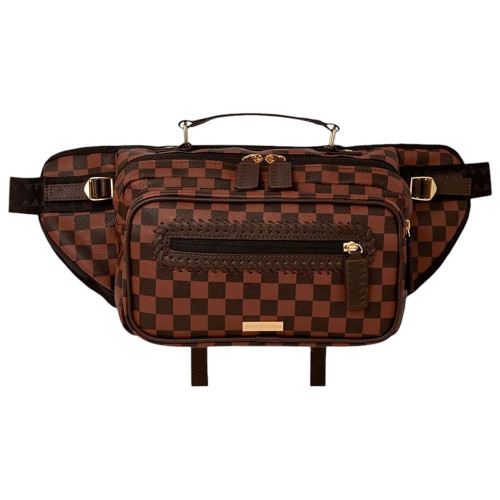 Sprayground Τσαντάκι μέσης Core Embossed Check Cargo Cross-Body